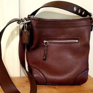 Coach leather purse